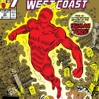 MARVEL COMICS AVENGERS WEST COAST VOL. 1 ISSUE #50 (NEWSSTAND EDITION) (NOV 1989) (📌 CONDITION 5.5/6.0)