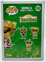 
              FUNKO POP! DISNEY ROBIN HOOD: PRINCE JOHN (BLUE METALLIC ROBE & PLATINUM CROWN) #98 (2014 ASIA EXCLUSIVE STICKER) (📌CONDITION 8.0)
            