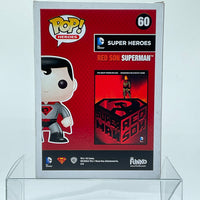 FUNKO POP! DC HEROES RED SON SUPERMAN #60 (MIDTOWN COMICS EXCLUSIVE STICKER)