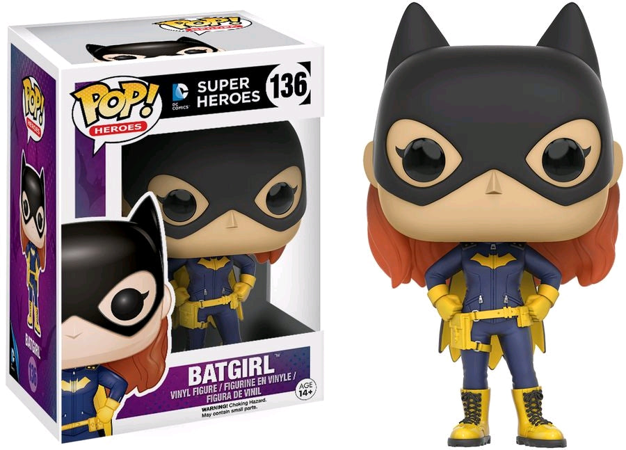 FUNKO POP! DC HEROES BATGIRL (BURNSIDE) #136 (📌 CONDITION 7.5/8.0)