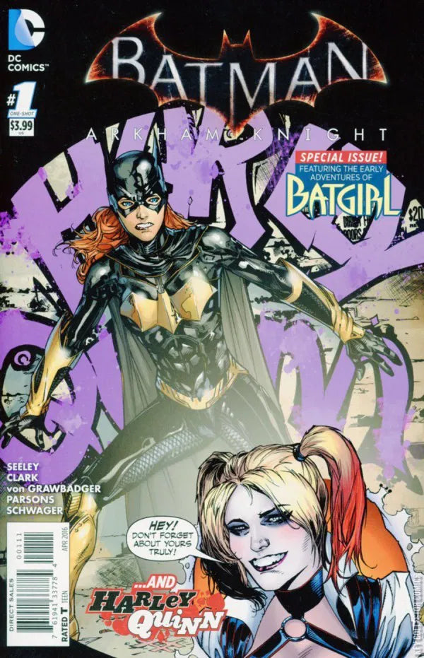 DC COMICS BATMAN: ARKHAM KNIGHT - BATGIRL & HARLEY QUINN ISSUE #1 (ONE-SHOT) (APR 2016) (📌 CONDITION 8.5/9.0)