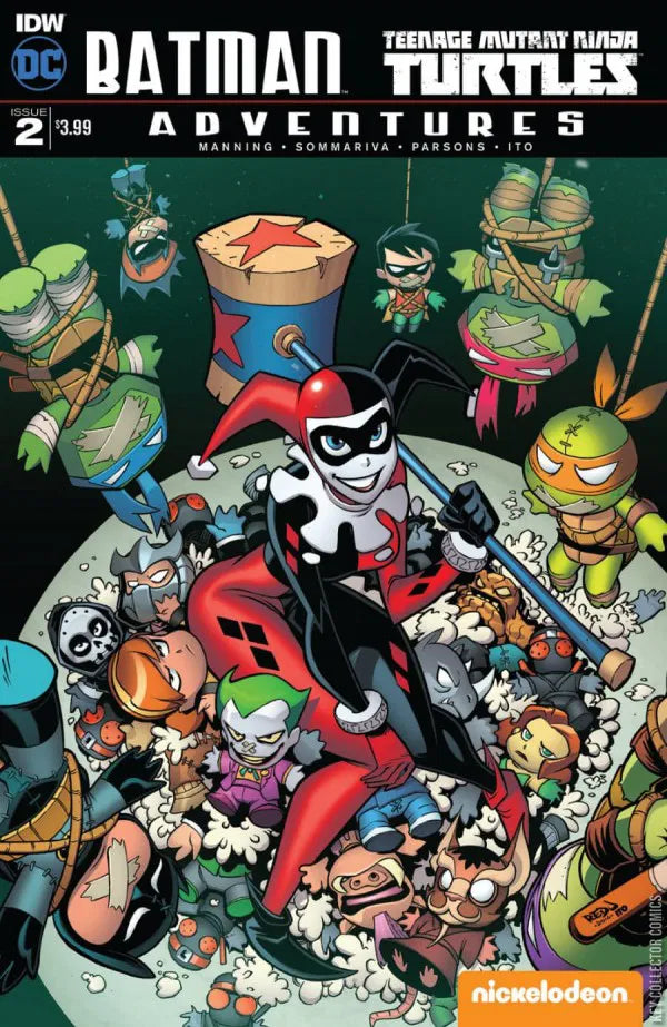 IDW / DC COMICS BATMAN / TEENAGE MUTANT NINJA TURTLES ADVENTURES ISSUE #2 (MINI-SERIES) (DEC 2016) (📌 CONDITION 8.5/9.0)