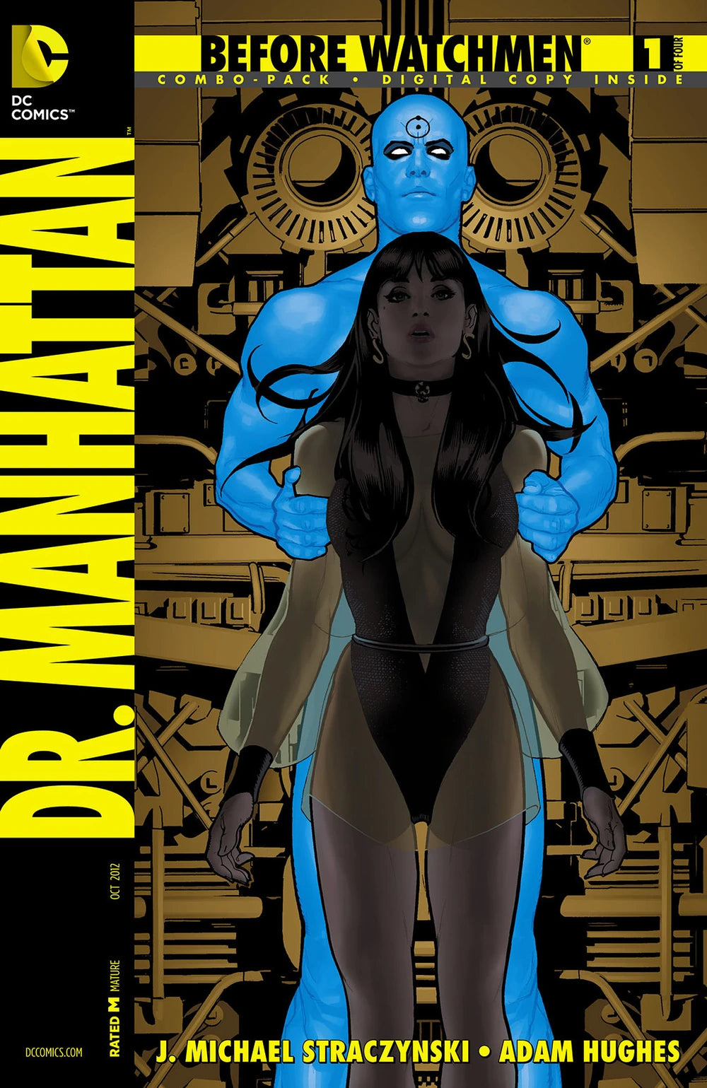 DC COMICS BEFORE WATCHMEN: DR. MANHATTAN ISSUE #1 (DIGITAL COMBO COVER VARIANT) (MINI-SERIES) (OCT 2012) (📌 CONDITION 8.5/9.0)