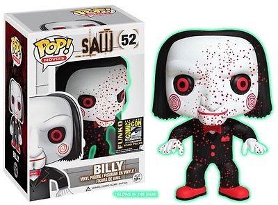 FUNKO POP! MOVIES SAW: BLOODY GLOW BILLY #52 (LE 2,500