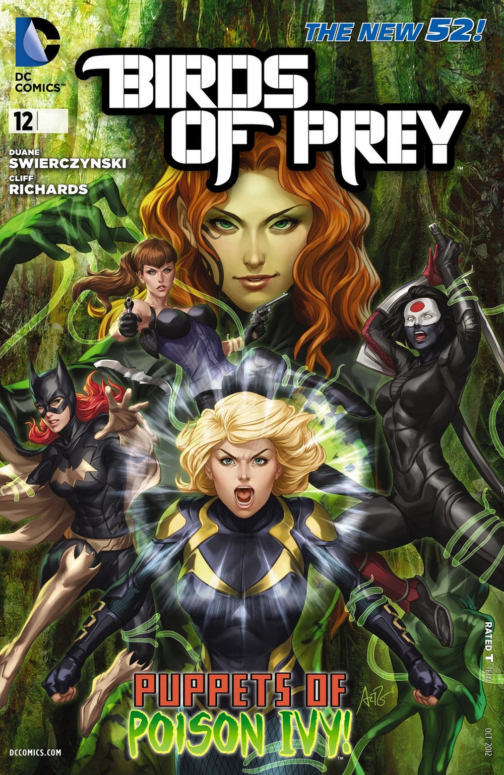 DC COMICS BIRDS OF PREY VOL. 3 ISSUE #12 (THE NEW 52) (OCT 2012) (📌 CONDITION 8.0)