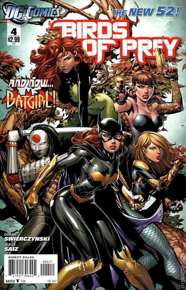 DC COMICS BIRDS OF PREY VOL. 3 ISSUE #4 (THE NEW 52) (FEB 2012) (📌 CONDITION 7.5/8.0)