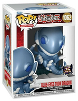 
              FUNKO POP! ANIMATION YU-GI-OH: BLUE-EYES TOON DRAGON #1062 (25TH ANNIVERSARY STICKER)
            