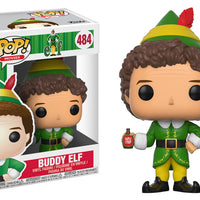 FUNKO POP! MOVIES BUDDY THE ELF: BUDDY ELF #484 (📌CONDITION 9.0/9.5)