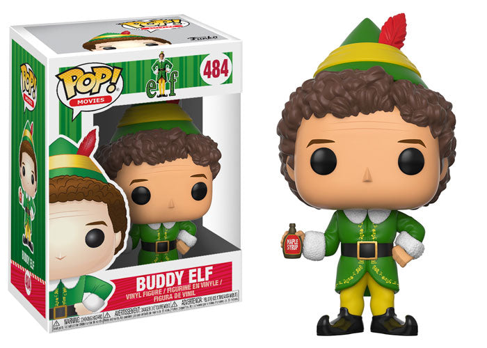 FUNKO POP! MOVIES BUDDY THE ELF: BUDDY ELF #484 (📌CONDITION 9.0/9.5)