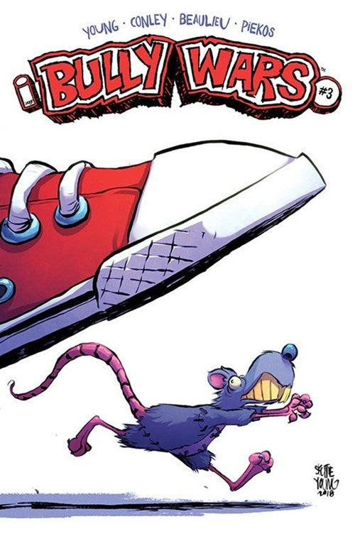 IMAGE COMICS BULLY WARS VOL. 1 ISSUE #3 (SKOTTIE YOUNG VARIANT COVER) (NOV 2018) (📌 CONDITION 9.5)