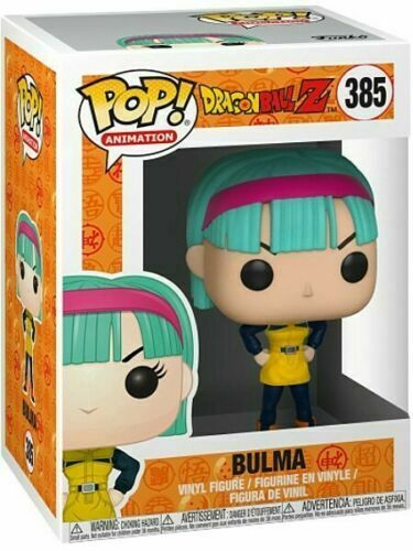 FUNKO POP! ANIMATION DRAGON BALL Z: BULMA #385 (📌CONDITION 7.0)