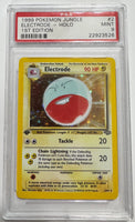 
              POKEMON TCG: JUNGLE - ELECTRODE - 2/64 (1ST EDITION - HOLO) (ENGLISH) (GRADED / OLD CERT. / PSA 9) (📌 CONDITION 9.0/9.5)
            