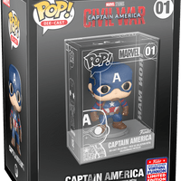 FUNKO POP! MARVEL DIE-CAST: CAPTAIN AMERICA #01 (2021 SUMMER CONVENTION EXCLUSIVE)