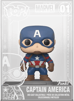 
              FUNKO POP! MARVEL DIE-CAST: CAPTAIN AMERICA #01 (2021 SUMMER CONVENTION EXCLUSIVE)
            