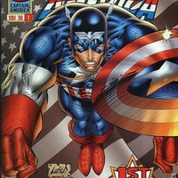 MARVEL COMICS CAPTAIN AMERICA VOL. 2 ISSUE #1 (ROB LIEFELD VARIANT) (1ST APPEARANCE OF RIKKI BARNES) (NOV 1996) (🔑 KEY ISSUE) (📌 CONDITION 8.0)