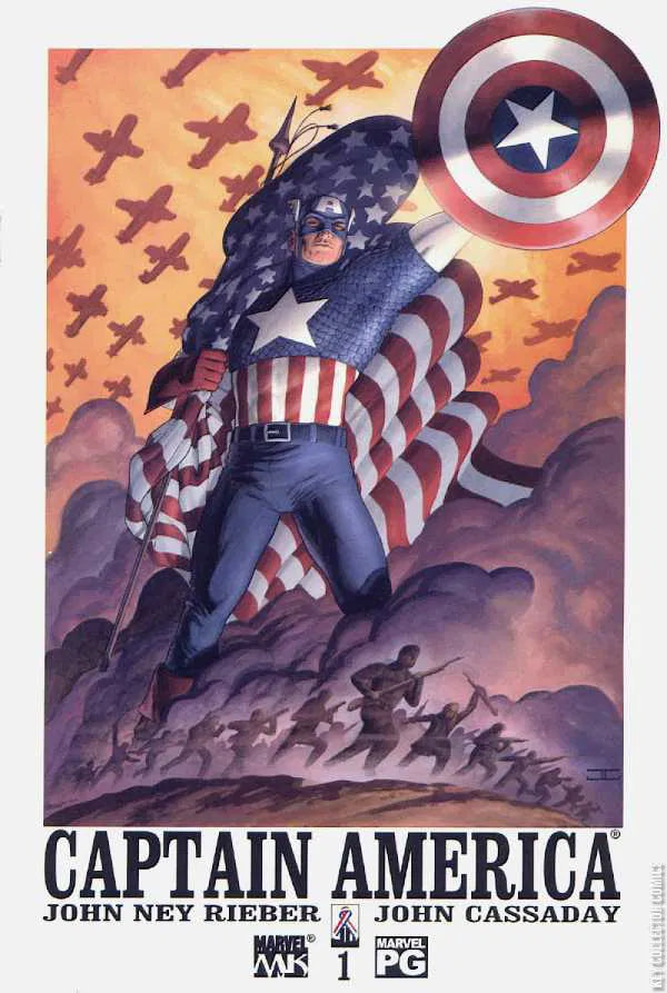 MARVEL COMICS CAPTAIN AMERICA VOL. 4 ISSUE #1 (JUNE 2002) (📌 CONDITION 7.0)