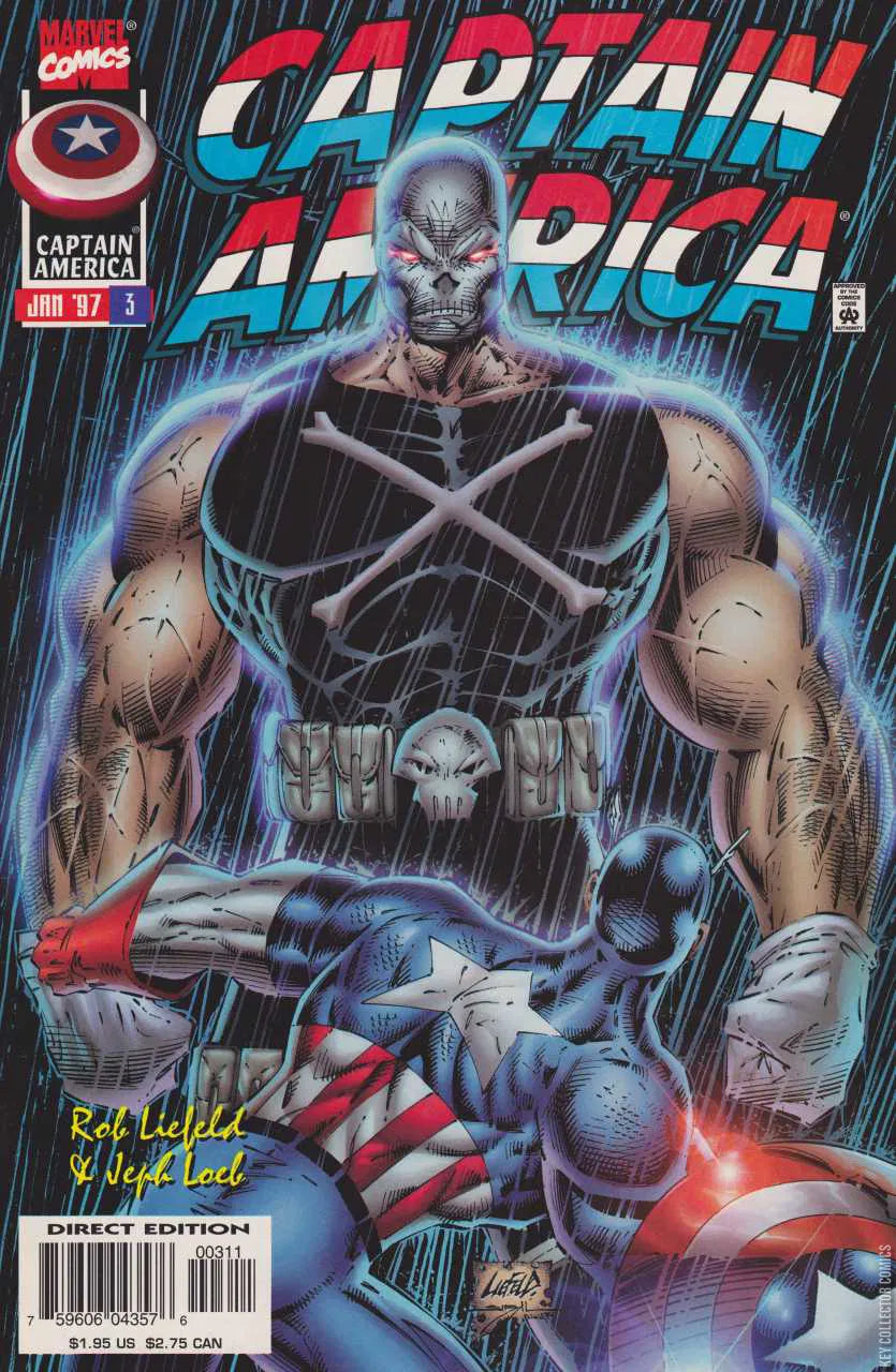 MARVEL COMICS CAPTAIN AMERICA VOL. 2 ISSUE #3 (JAN 1997) (📌 CONDITION 8.5/9.0)