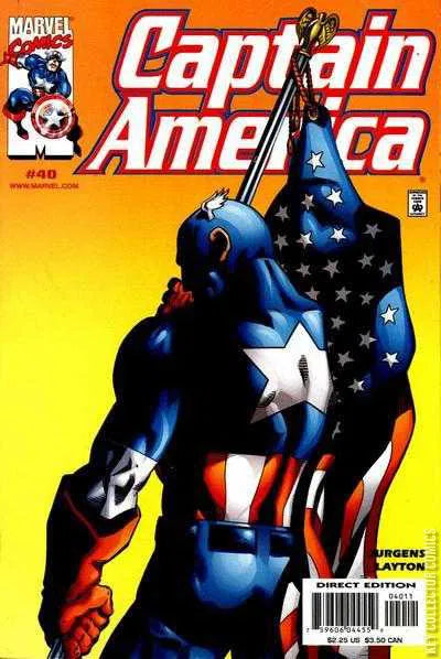 MARVEL COMICS CAPTAIN AMERICA VOL. 3 ISSUE #40 (APR 2001) (📌 CONDITION 9.5)