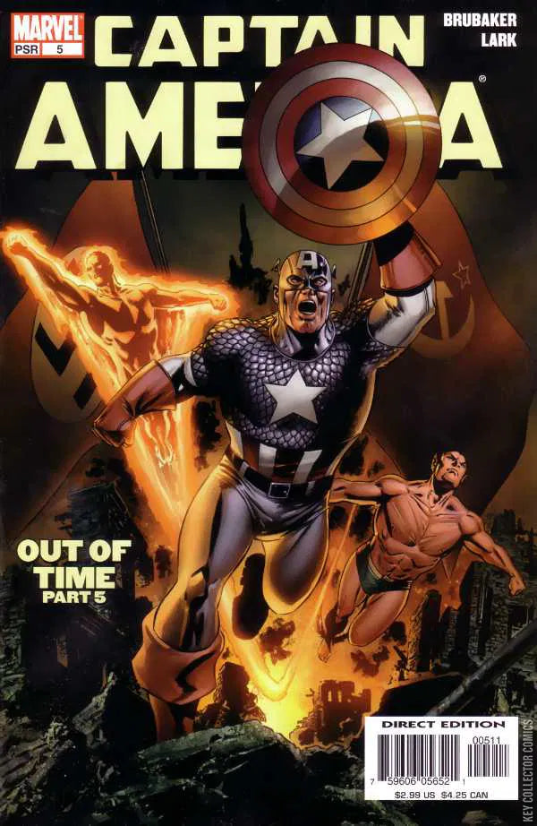 MARVEL COMICS CAPTAIN AMERICA VOL. 5 ISSUE #5 (MAY 2005) (📌 CONDITION 7.0/7.5)