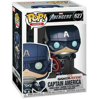 FUNKO POP! MARVEL GAMERVERSE AVENGERS: CAPTAIN AMERICA #627 (📌CONDITION 7.5)