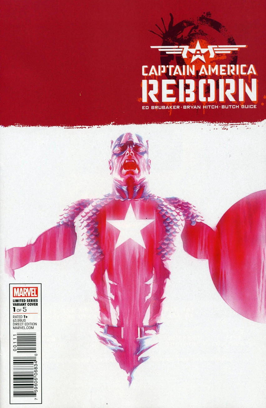 MARVEL COMICS CAPTAIN AMERICA: REBORN ISSUE #1 (MINI-SERIES) (ALEX ROSS VARIANT COVER) (SEPT 2009) (📌 CONDITION 8.5/9.0)