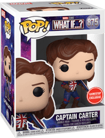 
              FUNKO POP! MARVEL WHAT IF...?: CAPTAIN CARTER #875 (GAMESTOP EXCLUSIVE STICKER) (📌CONDITION 9.0/9.5)
            