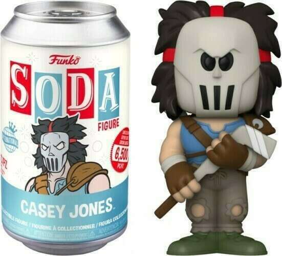 FUNKO SODA! MOVIES TEENAGE MUTANT NINJA TURTLES: CASEY JONES (LE 5,450) (INTERNATIONAL) (COMMON / NOT SEALED) (📌 CONDITION 9.5)