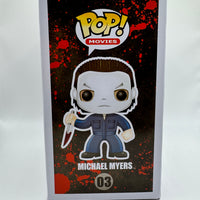 FUNKO POP! MOVIES HALLOWEEN: MICHAEL MYERS #03 (GLOW CHASE) (JJL 170315) (📌 CONDITION 7.5/8.0)