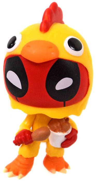 FUNKO MYSTERY MINI! MARVEL CHICKEN DEADPOOL (1/6) (BOBBLE-HEAD)