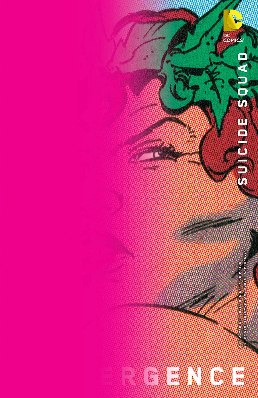 DC COMICS CONVERGENCE SUICIDE SQUAD ISSUE #2 (MINI-SERIES) (CHIP KIDD VARIANT COVER) (JULY 2015) (📌 CONDITION 8.0)