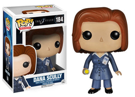 FUNKO POP! TELEVISION THE X-FILES: DANA SCULLY #184 (📌 CONDITION 8.5)