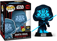 
              FUNKO POP! STAR WARS THE PHANTOM MENACE: GLOW DARTH MAUL (HOLOGRAM) #740 (FUNKO SPECIALTY SERIES STICKER) (📌CONDITION 9.5)
            