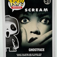 FUNKO POP! MOVIES SCREAM: GHOSTFACE #51 (2014 ONE WORD RELEASE) (📌 CONDITION 8.5 / 9.0)