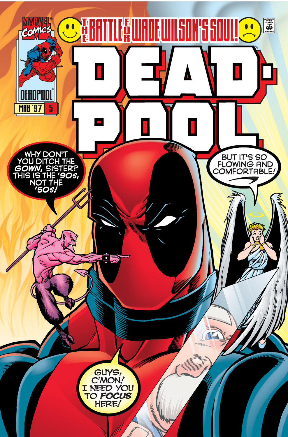 MARVEL COMICS DEADPOOL ISSUE #05 VOL #1 (DIRECT EDITION) (MAY 1997)