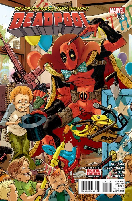 MARVEL COMICS DEADPOOL VOL 4 ISSUE #2 (JAN 2016)