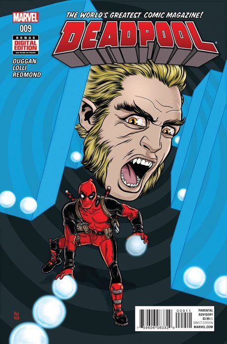 MARVEL COMICS DEADPOOL VOL. 4 ISSUE #9 (JUNE 2016) (📌 CONDITION 9.5)