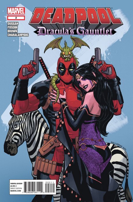 MARVEL COMICS DEADPOOL: DRACULA'S GAUNTLET ISSUE #2 (MINI-SERIES) (SEPT 2014)