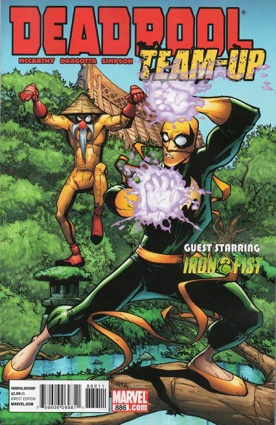 MARVEL COMICS DEADPOOL TEAM-UP ISSUE #886 (GUEST STARRING IRON FIST) (FEB 2011)