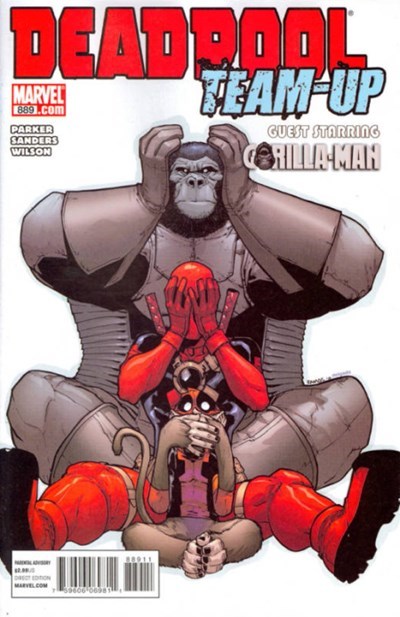 MARVEL COMICS DEADPOOL TEAM-UP ISSUE #889 (GUEST STARRING GORILLA MAN) (NOV 2010)