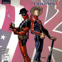 MARVEL COMICS DEADPOOL TEAM-UP ISSUE #893 (GUEST STARRING CAPTAIN BRITAIN) (JULY 2010)