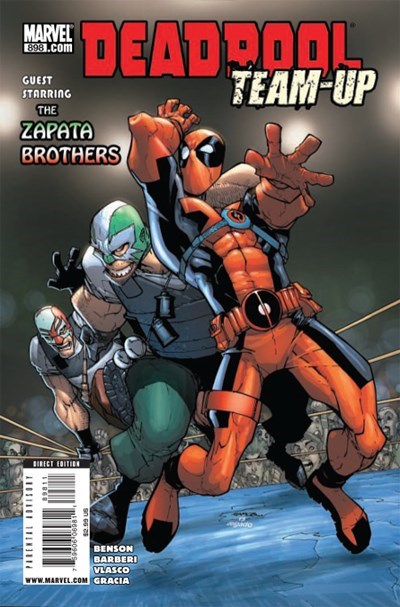 MARVEL COMICS DEADPOOL TEAM-UP ISSUE #898 (GUEST STARRING THE ZAPATA BROTHERS) (FEB 2010)