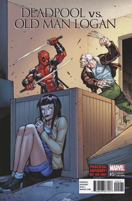 MARVEL COMICS DEADPOOL VS. OLD MAN LOGAN ISSUE #5 VOL #1 (RON LIM VARIANT COVER) (APR 2018)