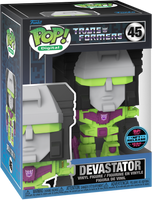 
              FUNKO POP! DIGITAL TRANSFORMERS: DEVASTATOR #45 (NFT LEGENDARY / LE 1550) (📌CONDITION 9.5)
            