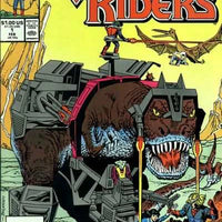 MARVEL COMICS DINO RIDERS ISSUE #1 (MINI SERIES) (FEB 1989) (📌 CONDITION 7.5)