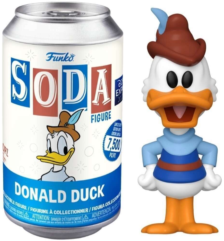 FUNKO SODA! DISNEY MICKEY AND THE BEANSTALK: DONALD DUCK (LE 6,250) (2022 D23 EXPO EXCLUSIVE) (COMMON / NOT SEALED) (📌 CONDITION 9.5)