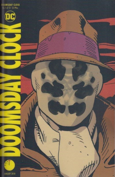 DC COMICS DOOMSDAY CLOCK ISSUE #1 (GARY FRANK LENTICULAR VARIANT COVER) (JAN 2018) (📌 CONDITION 8.5/9.0)