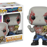 FUNKO POP! MARVEL GUARDIANS OF THE GALAXY VOL. 2: DRAX WITH GROOT #262 (F.Y.E. EXCLUSIVE STICKER)