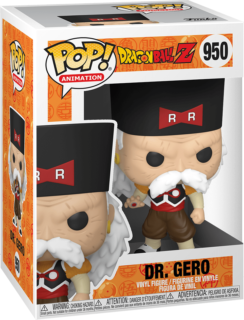 FUNKO POP! ANIMATION DRAGON BALL Z: DR. GERO #950 (📌CONDITION 9.5)