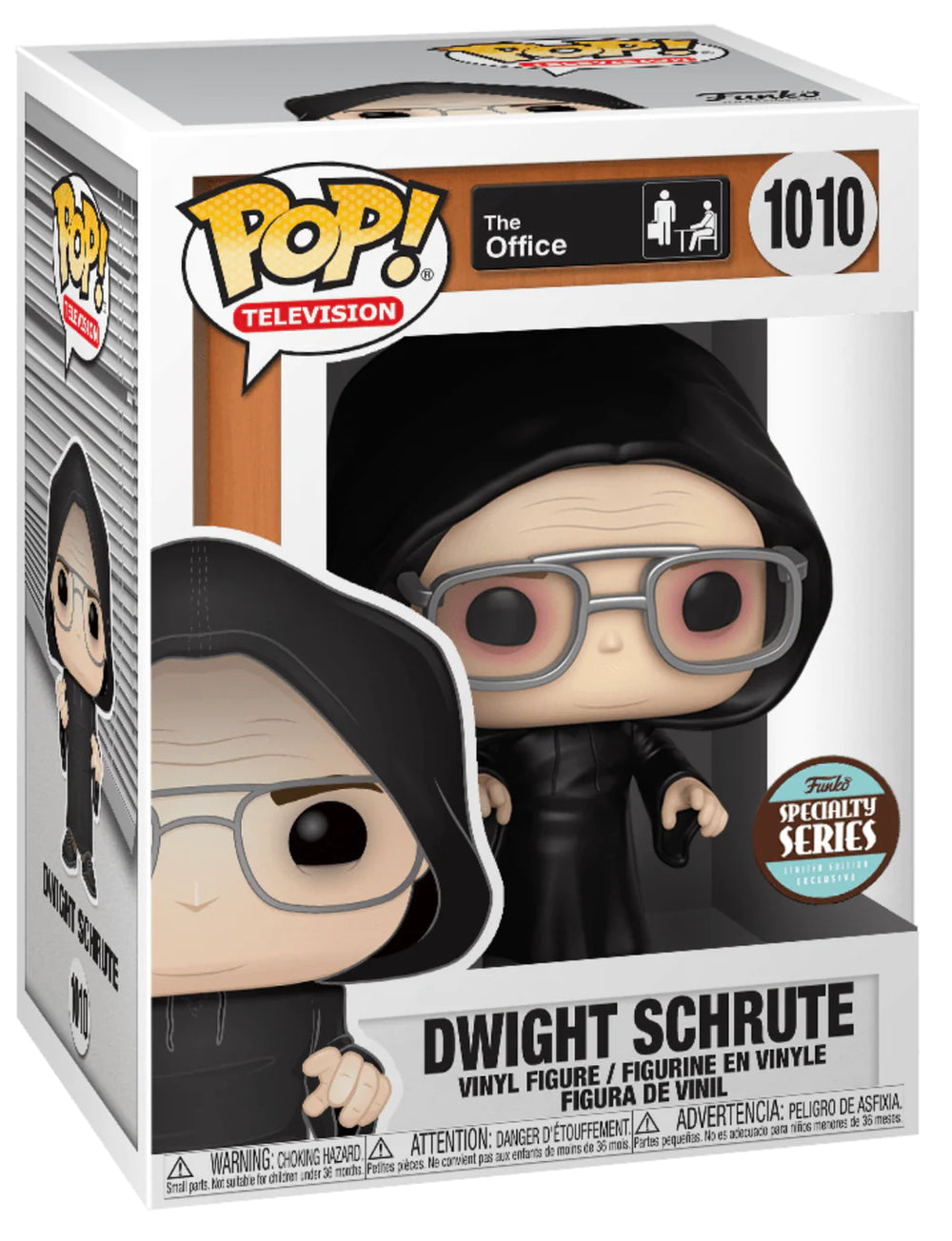 FUNKO POP! TELEVISION THE OFFICE: DWIGHT SCHRUTE AS DARK LORD #1010 (SPECIALTY SERIES STICKER)