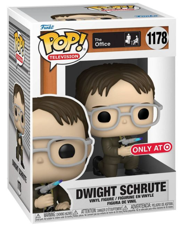 FUNKO POP! TELEVISION THE OFFICE: DWIGHT SCHRUTE WITH BLOW TORCH #1178 (TARGET EXCLUSIVE)